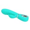 Wibrator rabbit do pochwy i łechtaczki miętowy 7 funkcji